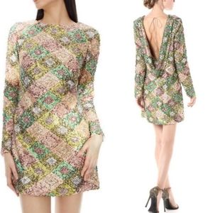 DRESS THE POPULATION Kensie Sequin Dress